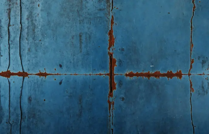 Blue Rust Texture Panel Background Image image